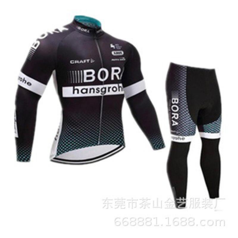 Mens Cycling Jersey Shorts Set Breathable Quick-Dry Elastic Pro Team Style Riding Gear