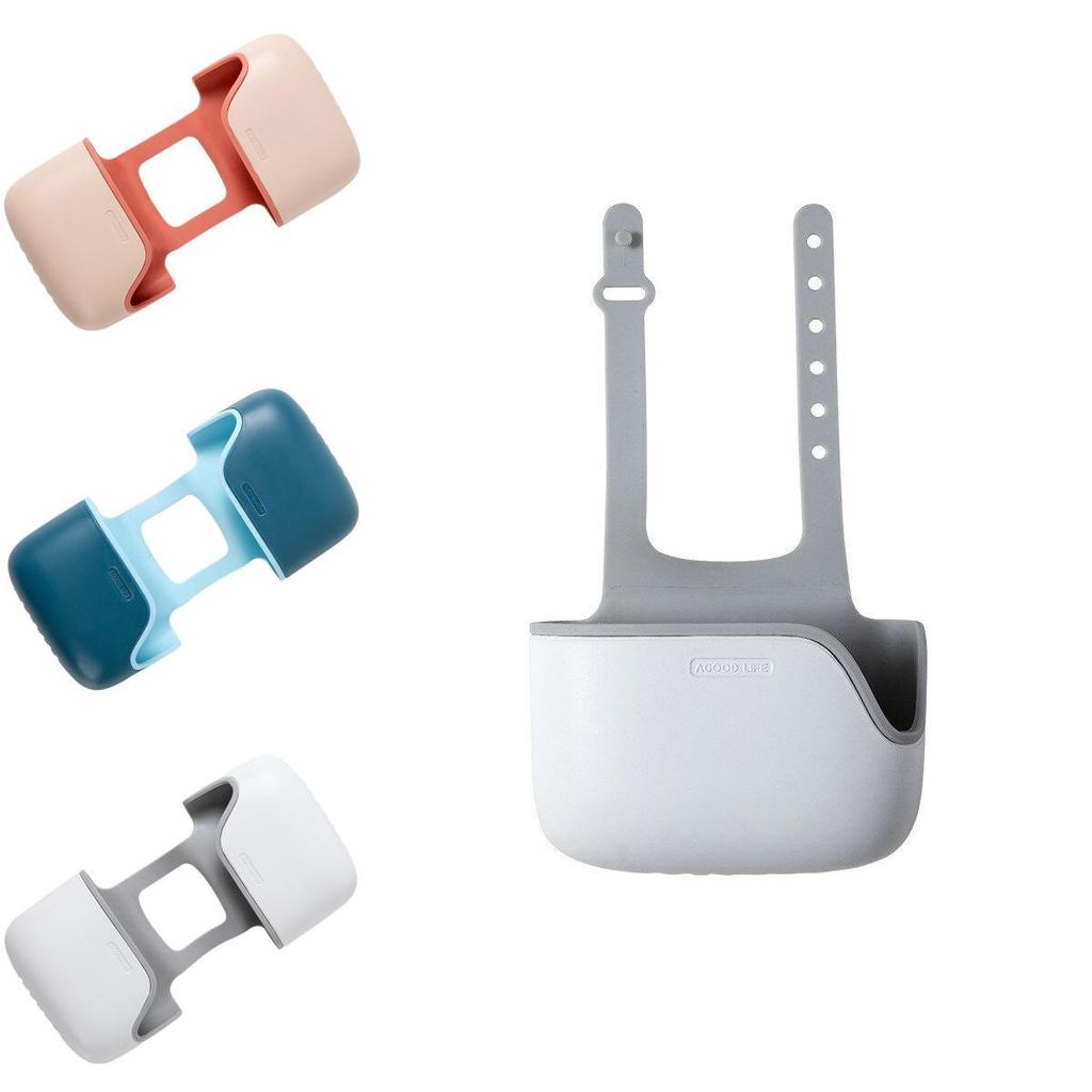 Adjustable Sink Holder Soap Sponge Drain Rack With Durable Double-layer Design