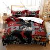 Dorohedoro Anime Manga 3D Print Bedding Set Duvet Cover + 2 Pillowcases Soft Polyester Bed Linen Bedroom Decor For Anime Fans
