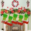 Kerstkousen met letters om op te hangen Leuke Kerstsokken Snoep Cadeauzak Kerstdecoraties Voor Huisfeest