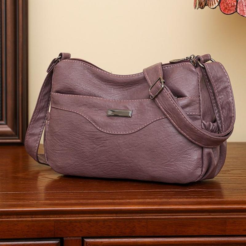 Soft PU Leather Luxury Handbags Purses Women Bags Designer Shoulder Crossbody Bag For Female Branded 2026 Winter Trend Messenger Bags