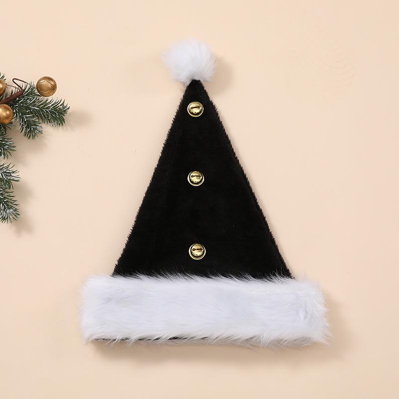 Creative Bells Santa Hat: Festive Plush Snowman Design
