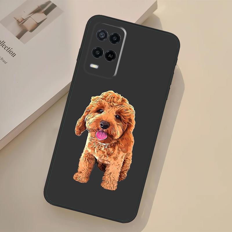 

Cute Cockapoo Dog Case For Oppo A98 A78 A18 A38 A58 A60 A80 A40 A96 A76 A16 A94 A74 A54 A15 A17 A57 A77 A5 Pro OPPO A79 5G