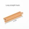DIY Children Wooden Train Rail Track Accessories Toy Cross Track Railway Toys Compatible All Track for Kids Boys & Girls Gifts