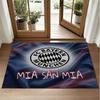 Tapis Velours Cristal Design Bayern Munich Tapis Décoratif Doux pour Chambre à Coucher Entrée