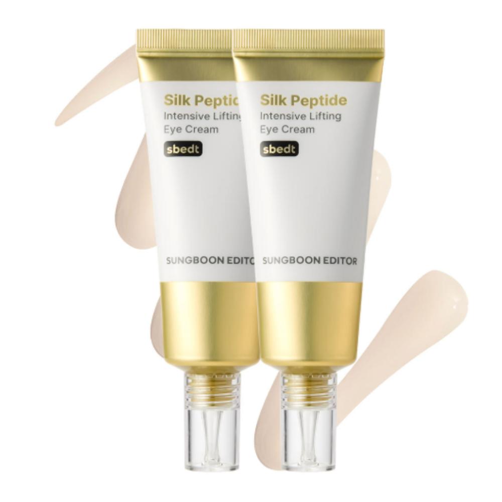 SUNGBOON EDITOR Silk Peptide Intensive Lifting Melting Thread Eye Cream 50ml, Pack of 2 | Advanced Wrinkle Care & Eye Lifting