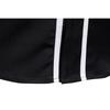 Men’s Casual Short Sleeve Crew Neck Button Down Shirt Breathable Baseball Style Lightweight Athletic Top for Daily Wear