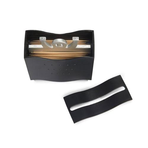 Balvi Toothpick Holder Peekaboo Black Toothpick Case