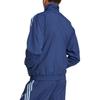 adidas Originals Logo Loose Fit Stand Collar Zip Long Sleeve Jacket Men Jacket Navy-Blue JP1253