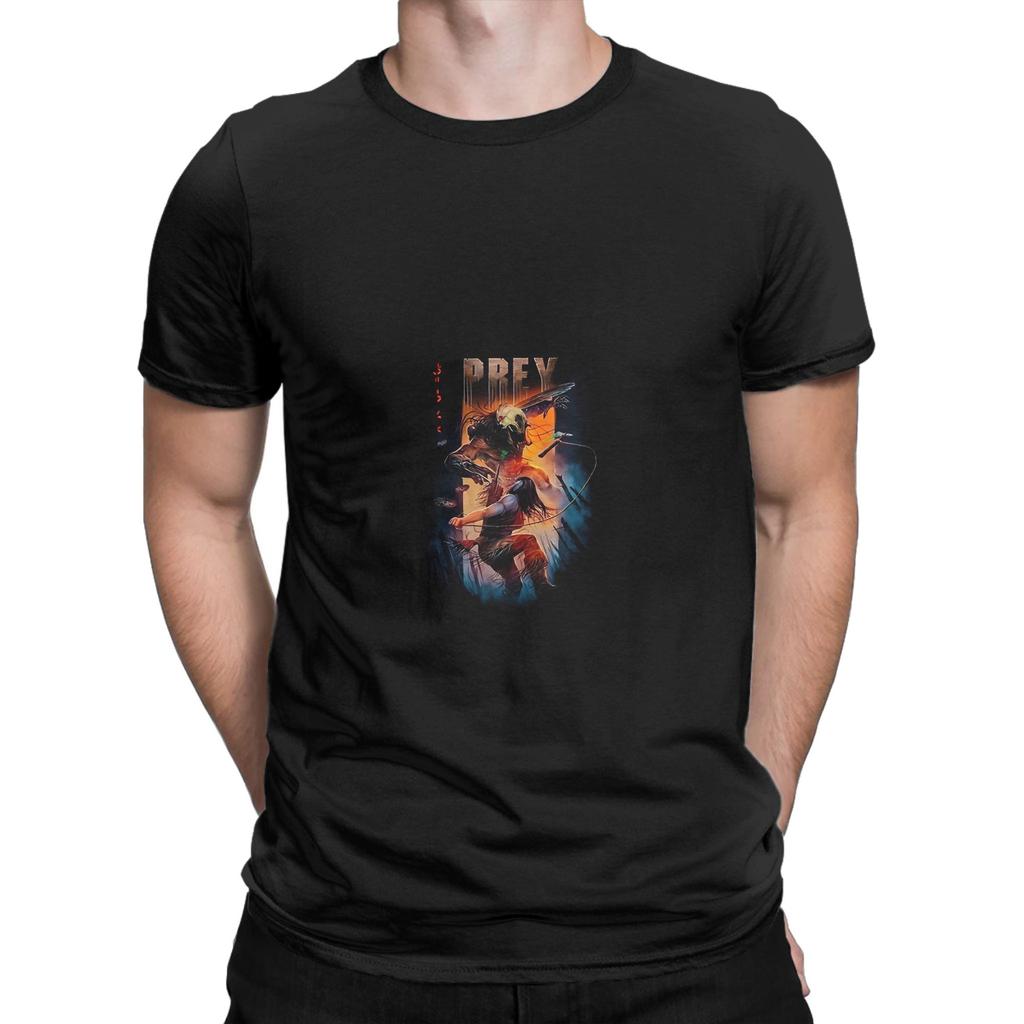 Prey black Novelty 100 Cotton TShirt Prey Tees Tops For Unisex