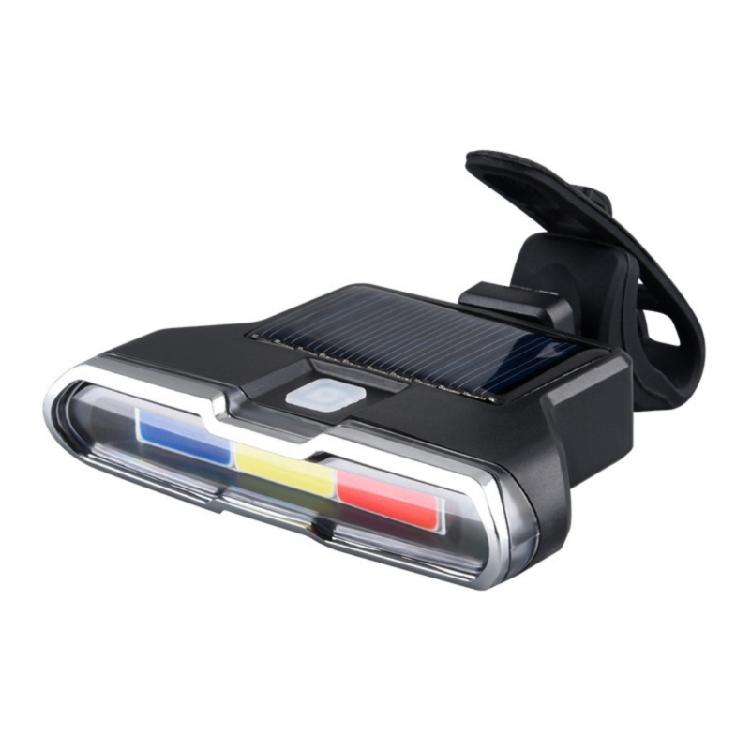 Bicycles Tail Light Solar Cycling Safety Warning Lamp Mountain Bike Rear Light Cycling Safety Warning Lamp Enduring 1