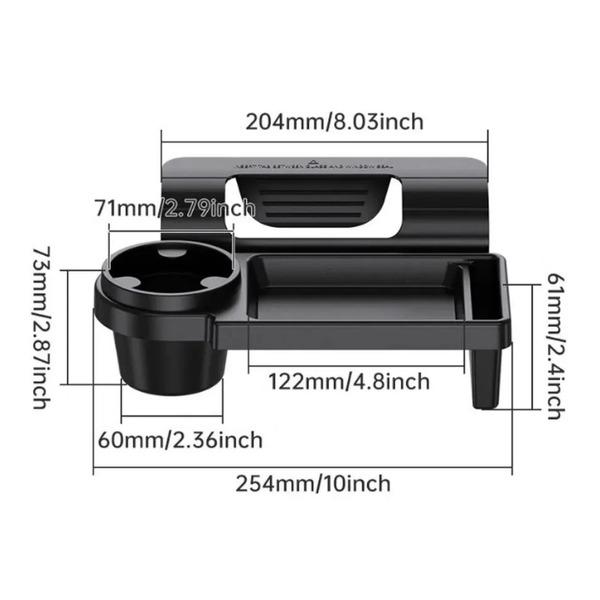 Car Multi-Function Phone Holder Storage Box Car Key Organizer Car Window Door Side Miscellaneous Water Cup Holder Door Side Cigarette Box