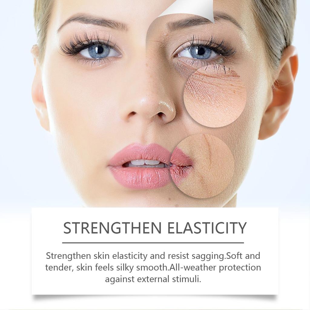 Cream Anti-Aging, Repairs And Moisturizes The Skin, Against Fine Lines And Wrinkles, Face Cream To Reduce Wrinkle Depth And Regeneration