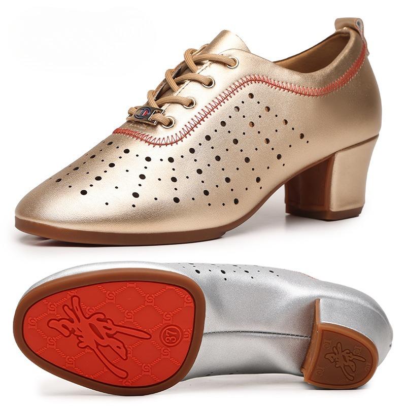 

Women s White Soft Sole Dancing Shoes Summer Sailor Social Dance Ballet Shoes 5cm/1.97in 34