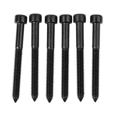 6 шт. Захисний щиток для грифа електрогітари Шестигранний гвинт Стійкість до корозії Монтажний гвинт пластини грифа для бриджу