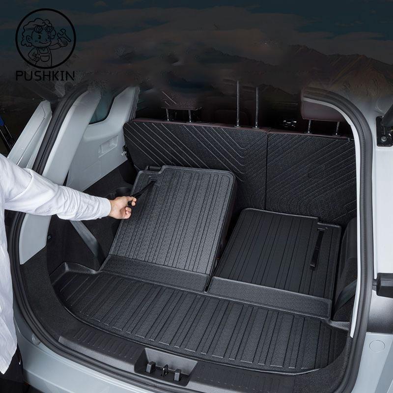 For CHERY TIGGO 8 Pro 2023 2024 2025 Car TPE Rear Trunk Mat Waterproof Storage Pad Anti-Slip Easy Clean Car Accessorie