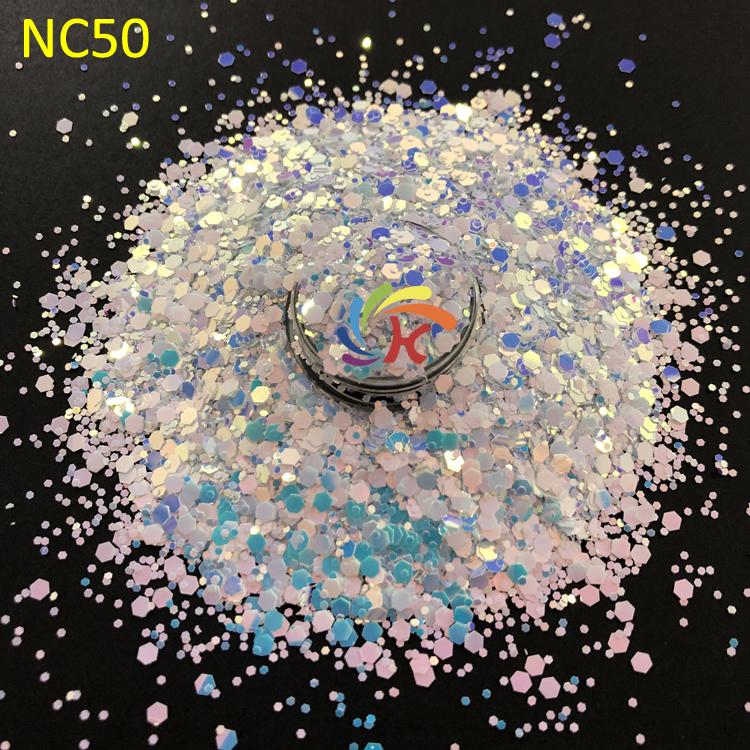 Chameleon Chunky Mix Glitter Color Shifting Bulk Glitter Craft Supplies Christmas Decorations