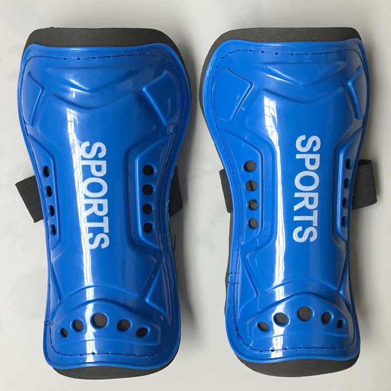 Lightweight Football Strap-On Shin Guards for Kids & Adults