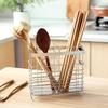 Suspension Type Household Stainless Steel Kitchen Cutlery Holder Drainer For Chopstick Forks Spoons Storage Organizer Ware Racks