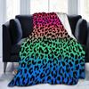 Tierhaut-Bedruckte Decke Leopard Tigerstreifen Flanelldecke Vier-Jahreszeiten-Nickerchen-Decke Schlafzimmer Dekorative Decke