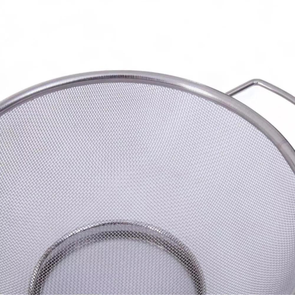 

Double Handle Sieve Kitchen Sieve Kitchen High-quality Material Versatile Kitchen Tool Comfortable Grip 20cm Diameter China Mainland