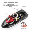 2.4G High-Speed Remote Control Motorcycle Speedboat - Electric Yacht Model Toy for Kids