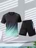 Sommer Mode Herren Sportbekleidung Shorts Laufanzug Zweiteiliges Set