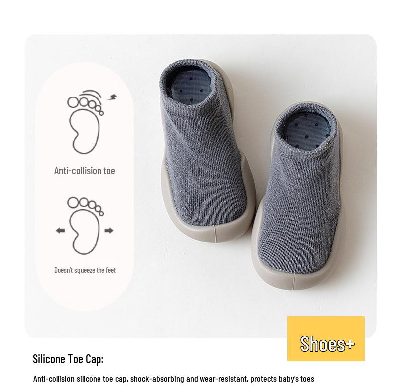 New Style Toddler Walking Shoes: Baby Sock Shoes for Boys & Girls - Ideal for Spring & Autumn