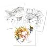 Avenue Mandarin Coloring Book Wild 6 and Sea Coloring Book for Adults Avenue Mandarin avmgy124 Light Blue (Girls Creatures)