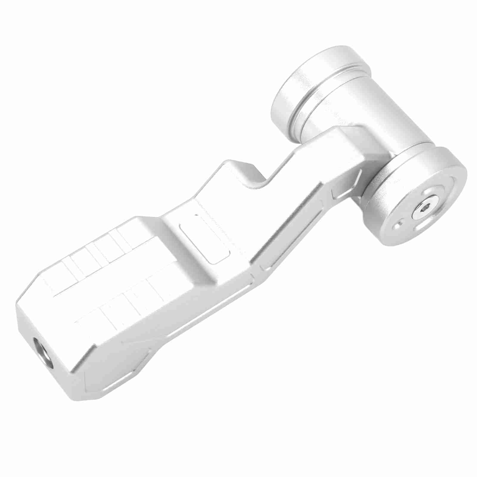 

Gear Shift Knob with 3 Adapters Extended 6061‑T6 Aluminum Alloy Universal Replacement for Acura Silver серебряный