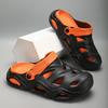 Kids Shoes Mens Open-Toe Slip-On Sandals With Closed Toe Thick Sole Non-Slip Breathable Beach Pool Casual Wear