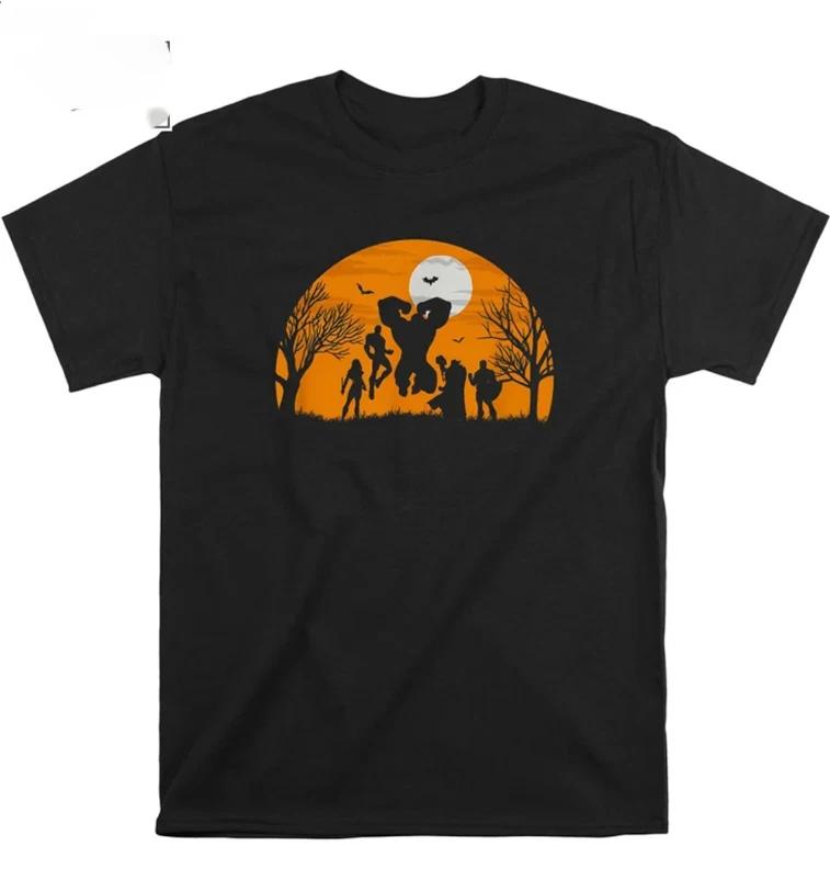 Avenger Silhouette Halloween Tshirt Unisex 2025 S