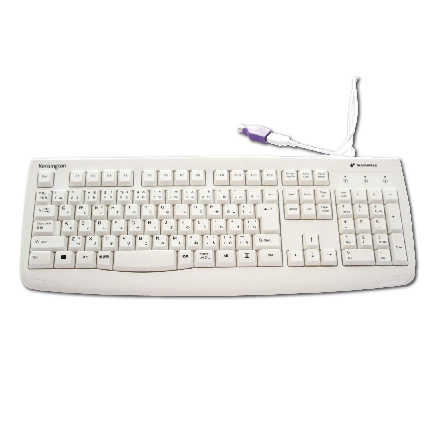 

Kensington Pro Fit Washable Keyboard, White, K64406JP