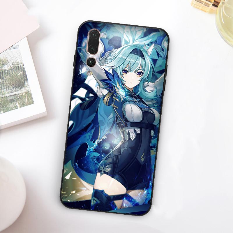 Genshin Impact Eula Spiel Für Huawei Nova Y60 Y70 Y90 Y72 Y73 Y61 Y91 7i 8i 11i 12i 12s 9 10 SE P20 P30 P40 Lite Hülle