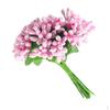 12 Pièces Lot de 8,5 cm Élégants Pistils de Fleurs Artificielles Multicolores