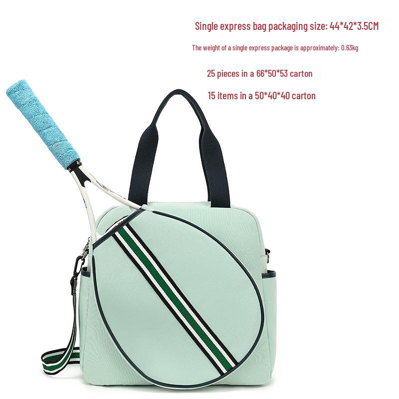 High-End Multi-Use Tennis & Badminton Racket Bag - Single Shoulder, Hand-Held, Crossbody, Large Capacity