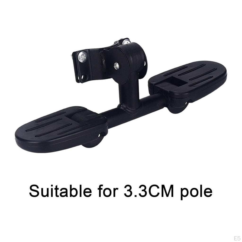 Pedale pieghevole per skateboard, monopattino, per piastra da sci da 3,3 cm