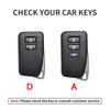 JBH4 Gun Color Car Remote Key Case Cover Shell Accessories For Lexus NX ES UX US RC LX GX IS RX 200 250h 350h LS 450h 260h 300h UX200