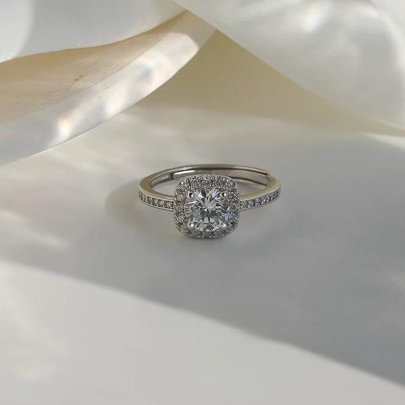 Female Light Luxury Niche Small Sugar Ring