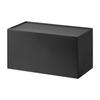Film Hook Paper Towel Dispenser Black, Tower Paper Towel Case/Holder, 1378. 10.2 X 5.4 X 5.4 Inches. Easy One-handed Dispensing.