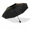 1pc Vinyl Record Automatic Folding Umbrella - Windproof Compact Travel Umbrella with Auto Open/Close, 8-Rib Heavy-Duty Shaft for Women/Men A054