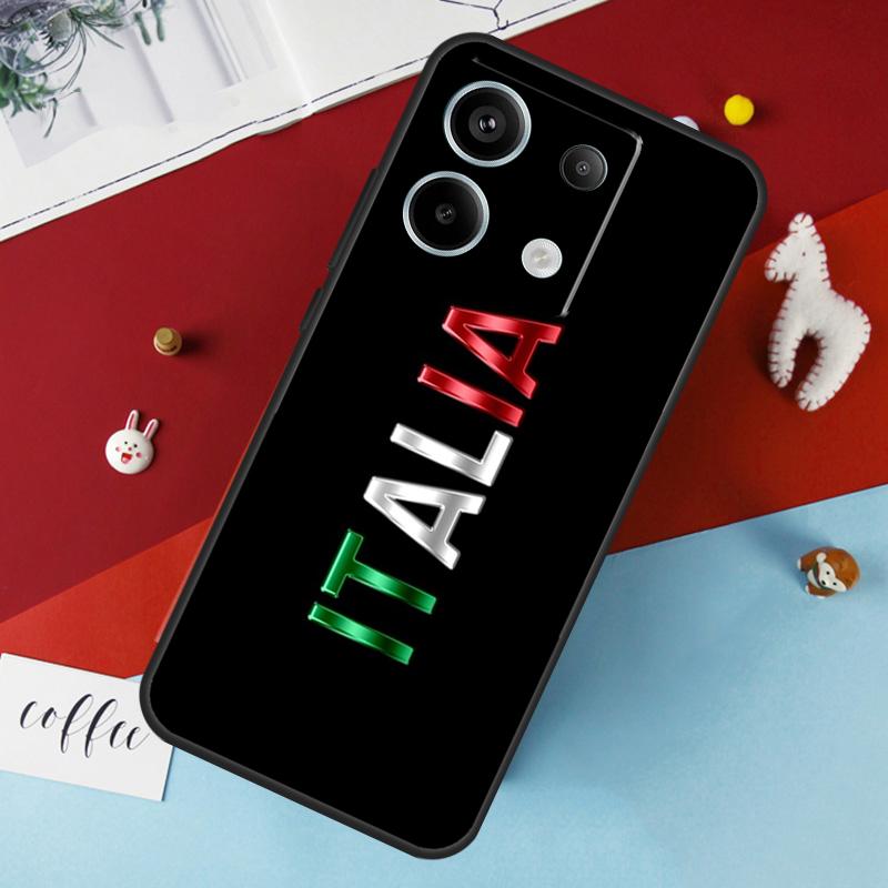 Italy Flag Case for Xiaomi Redmi Note 13 12 10 8 9 11 Pro 12S 10S 11S Redmi 13C 10A 10C 9C 12C Cover