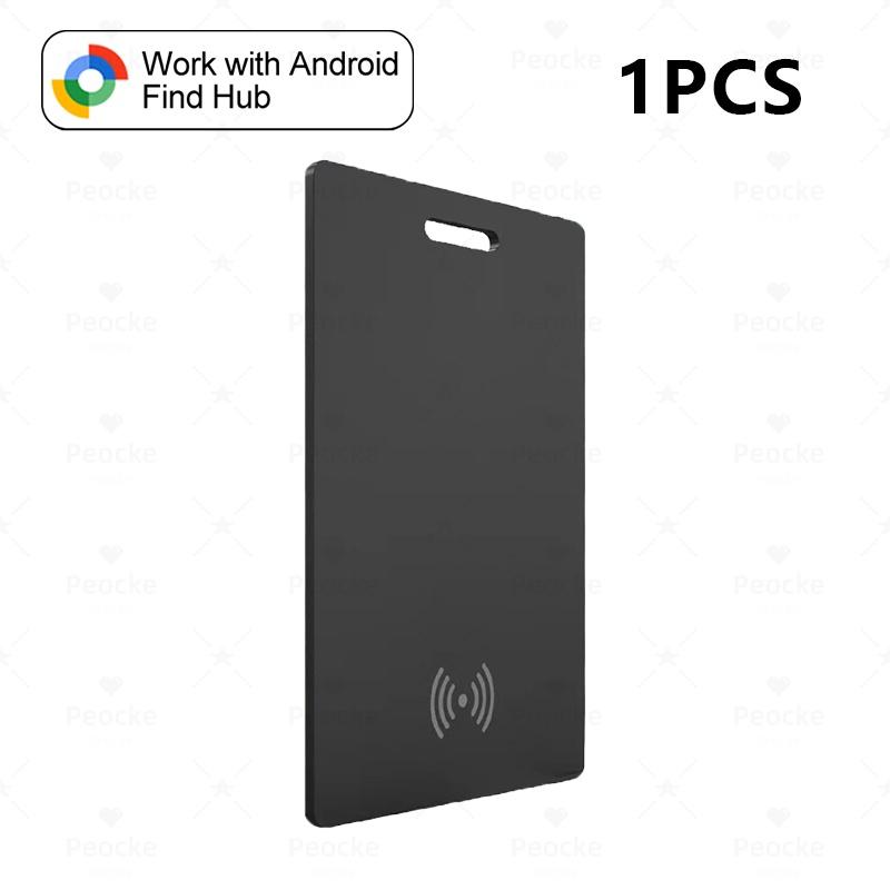 Android Smart Wallet Tracker Card GPS Tracker For Google Find Hub Anti-Lost Bluetooth Tag Locator Keys Pet Bag Item Finder 5