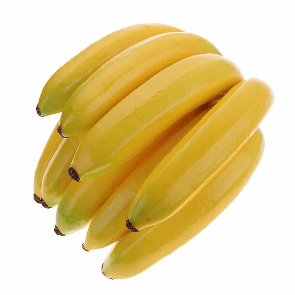 Decor Fake Banana Prop Party Foam Yellow Home Table Decoration Lifelike