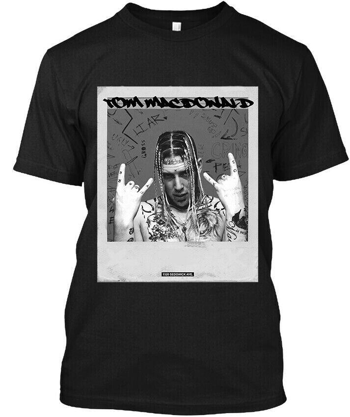 Том Макдональд Канадский рэпер Певец Хип-хоп Музыкант Футболка S-5XL Унисекс Футболка S