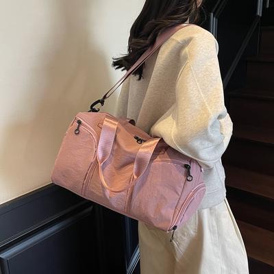 Borsa da viaggio da esterno Borsa a spalla sportiva da donna Borsa a tracolla leggera Borse per scarpe separate