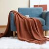 Scandinavian Style Sofa Blanket  Cover Blanket  Knitted Blanket  Shawl Blanket  Solid Blanket  Bed End Towel  Woolen Sofa Towel