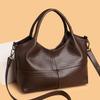 Fashion Vintage Leather Handbag with Top Handle Shoulder Bag Womens Vintage Crossbody Bag Work Shopping and Meeting Friends Ladies' Holiday Gifts