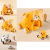 Animal Themed Inertia Toy Car For Kids With Interactive Play And Durable Plastic Material