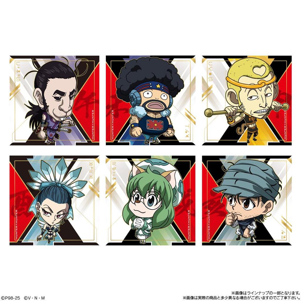 Niformation Stickers x Wafers 8 Box HUNTER×HUNTER Vol. 20-Piece (Candy Toy)
